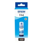 Frasco de tinta pigmentada Epson 114 ciano original - C13T07B240 - Epson C13T07B240