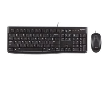 Logitech MK120 USB Keyboard + Mouse Pack 1000dpi 3 Buttons - Uso Ambidestro - Português - Logitech 920-002547
