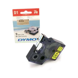 Fita Gravacao Dymo 09mmx7m Texto Preto / Fundo Amarelo (40918) - Dymo 12740918