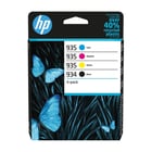 Pacote de 4 cartuchos de tinta originais HP 934 + 935 - 6ZC72AE - HP 6ZC72AE