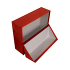 Caixa Arquivo Francês 365x280x100mm Almaço Vermelho - Outras 1701042