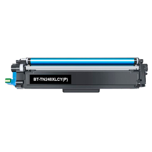 Toner ciano TN248XL da Brother - Toner de substituição TN248XLC - BT-TN248XLCY(P)