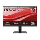 Monitor LED LG 21,5" FullHD 1080p HDR 100Hz - 1ms de resposta - 16:9 - VGA, HDMI - VESA 100x100 - LG 22U401A-B