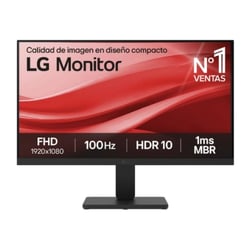 Monitor LED LG 21,5" FullHD 1080p HDR 100Hz - 1ms de resposta - 16:9 - VGA, HDMI - VESA 100x100 - LG 22U401A-B
