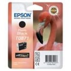 Epson Flamingo Tinteiro Preto Mate T0878 Ultra Gloss High-Gloss 2 (c/alarme RF+AM) - Epson C13T08784020