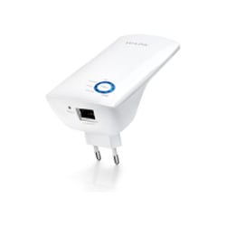 TP-Link N300 WiFi Network Extender Repetidor Booster Repetidor - Até 300Mbps - IEEE 802.11n - 10/100 Mbps - Botão WPS - 2 Antenas Internas - TP-Link TL-WA850RE