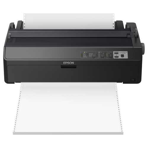 Epson LQ-2090IIN, 550 cps, 10 cpi, 6 cópias, Code 128 (A/B/C), Code 39, EAN13, EAN8, Interleaved 2/5, POSTNET, UPC-A, UPC-E, Envelopes, 0,12 - 0,46 mm - Epson C11CF40402A0