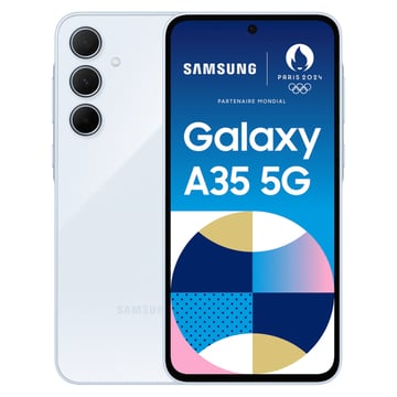 Smartphone Samsung Galaxy A35 5G 256GB Azul - Samsung SM-A356BLBGEUB