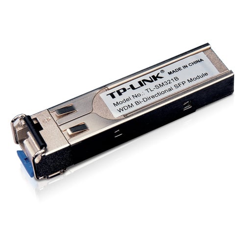 Módulo SFP TP-Link TL-SM321B 1000Base-BX WDM SFP LC SM Module 10km TX/RX:1310/1550nm - TP-Link TL-SM321B