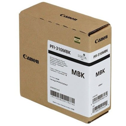 Canon PFI-310MBK tinteiro Original Preto mate - Canon PFI310MBK