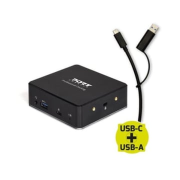 PORT DOCK USB-C & USB3 2xHDMI 1xRJ45 4xUSB3 1xUSB-C PD100W - Port 901908-W