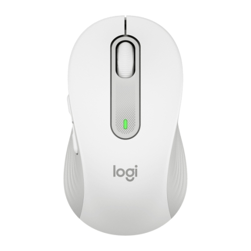 Mouse USB sem fio Logitech Signature M650 - 2000 dpi - 5 botões - Destro - Branco-sujo - Logitech 910-006255