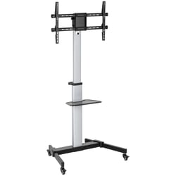 EWENT SUPORTE/MOVEL CHÃO TV 37-86" OU 50KGS 1xPRAT ALUMINIO - Ewent EW1583