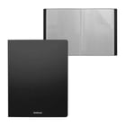 Pasta clássica mate Erichkrause com 20 bolsos - Tamanho A4 - Preto - ErichKrause 59184