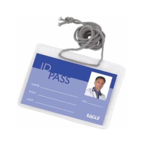 Porta Nomes Horizontal Fio 115x85mm Eagle 12un - Eagle 190EAEC004-1