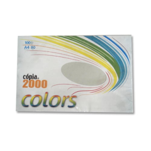 Papel Fotocopia Cinza A4 80gr 100Fls - Outras 180Z31951