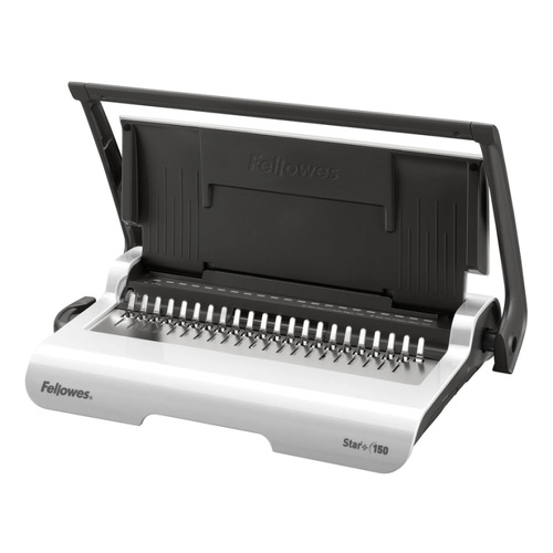 Encadernadora Espiral Plástico Manual 150Folhas Star 150+ - Fellowes 5921027
