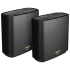ASUS ZenWiFi XT9 AX7800 Tri-band Mesh WiFi 6 System 2-pack Black - Asus 90IG0740-MO3B30