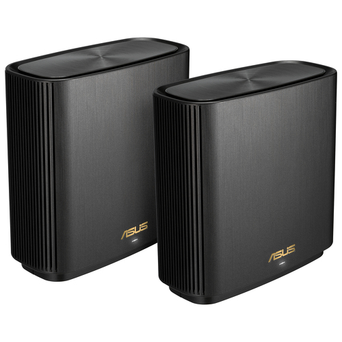 ASUS ZenWiFi XT9 AX7800 Tri-band Mesh WiFi 6 System 2-pack Black - Asus 90IG0740-MO3B30