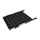 WP RACK PRATELEIRA DESLIZANTE 4x FIXA. 1000 (650MM) BLACK RAL 9005 - WP Rack WPN-ASS-141100-B