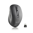 Rato sem fios NGS Evo Jot 1600dpi - Ligações: 2,4 GHz USB-C + Bluetooth 5.1 + Bluetooth 5.1 - 5 botões - Utilização com a mão direita - Cor preta - NGS 294212