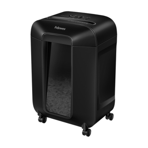 Fragmentadora de papel manual LX85 da Fellowes - Cortador de partículas - Tritura até 12 folhas - 19L - Fellowes 165000