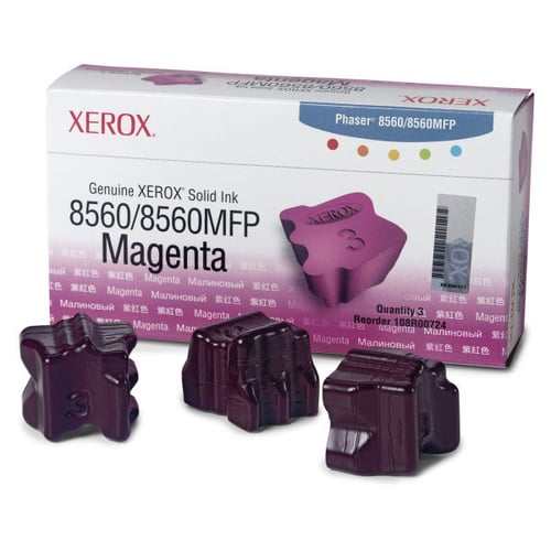 Xerox Tinta Sólida Genuína 8560MFP/8560 Magenta (3 400 páginas) - Xerox 108R00724