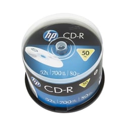 CD-R 700MB 52x HP Spindle 50un - HP HPCRE00017-3