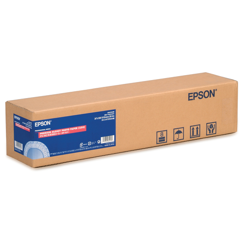 EPSON Premium glossy photo paper inkjet 260g/m2 610mm x 30.5m 1 roll 1-pack - Epson C13S041638