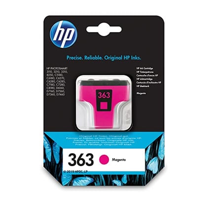 HP 363 Magenta Ink Cartridge with Vivera Ink tinteiro Original - C8772E