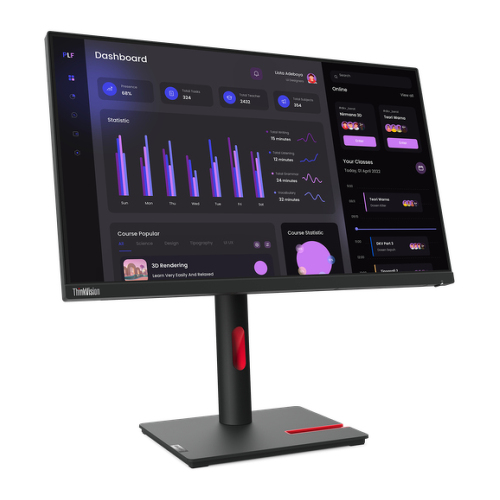 Monitor Lenovo ThinkVision T24i-30 24'' HDMI DP VGA - Lenovo 63CFMATXEU