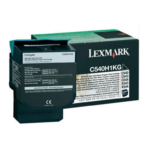 Lexmark C540H1KG toner 1 unidade(s) Original Preto - Lexmark 0C540H1KG