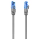 Aisens RJ45 Cat.6 UTP AWG26 CCA - 3,0m - Cinzento - Aisens 261087