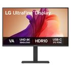 LG MONITOR VA 32" (31.5") 16:9 4K UHD HDMI DP USB COLUNAS HAS 32U720A-B - LG 32U720A-B