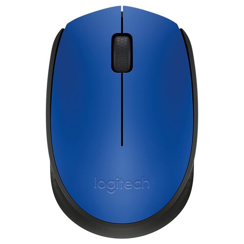 Logitech M171 Teclado sem chip de 1000 dpi - 3 botões - Funcionamento ambidestro - Azul - Logitech 910-004640