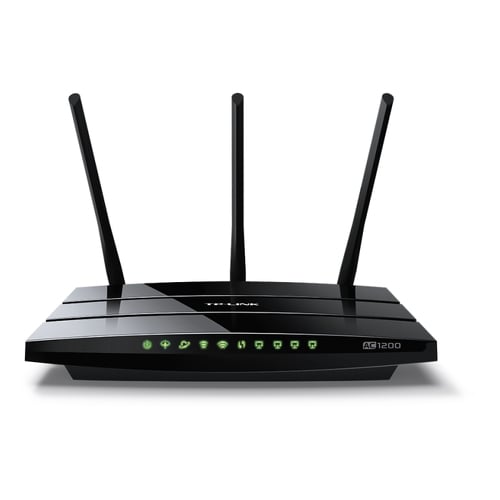 TP-Link Modem Router VDSL/ADSL Wireless AC1200 - Tecnologia Beamforming - Porta USB - 3 antenas amovíveis - TP-Link Archer VR400