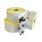 Etiquetas 102x32 D25mm 1000T Papel Mate ZEBRA 12 Rolos - Zebra ZEB800294-155