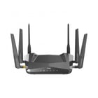 Router WiFi D-Link 6 AX5400 Dual Band - Até 4800Mbps - 4 portas RJ45 10/100 Mbps - 6 antenas externas - MU-MIMO - OFDMA - D-Link DIR-X5460