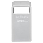 Pen Drive Kingston 128GB DataTraveler Micro USB 3.2 200MB/s Leitura - DTMC3G2 - Kingston DTMC3G2/128GB