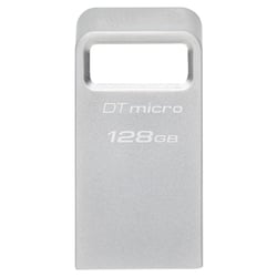 Pen Drive Kingston 128GB DataTraveler Micro USB 3.2 200MB/s Leitura - DTMC3G2 - Kingston DTMC3G2/128GB