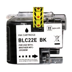 Brother LC22E Tinteiro Preto - Substitui LC22EBK - BI-LC22EXLBK