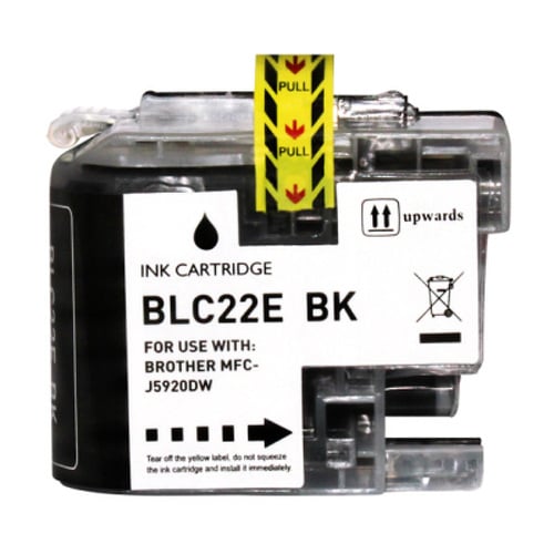 Brother LC22E Tinteiro Preto - Substitui LC22EBK - BI-LC22EXLBK