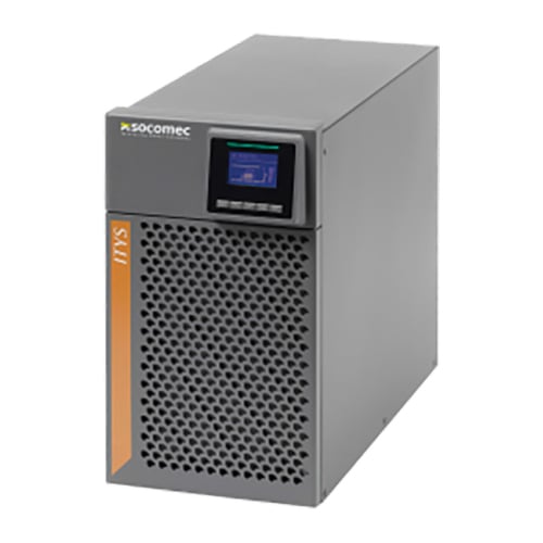 SOCOMEC ITYS 3000VA VFI UPS 1/1 PF=1 WITH BATTERY INTEGRATED - Socomec ITY3-TW030B
