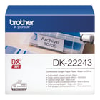 Fita contínua de Papel térmico (branca). Largura: 102 mm. Comprimento: 30,48 m - Brother DK22243