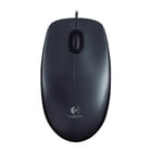 Rato Logitech M100 USB 1000dpi - 3 botões - Uso ambidestro - Cabo de 1,80 m - Cinzento - Logitech 910-005003