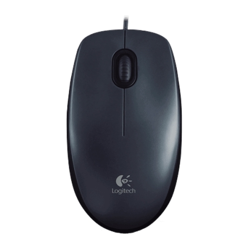 Rato Logitech M100 USB 1000dpi - 3 botões - Uso ambidestro - Cabo de 1,80 m - Cinzento - Logitech 910-005003