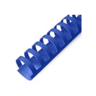 Argolas PVC Encadernar 22mm Azul 195 Folhas 100un - Neutral 1713098
