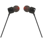 JBL EARPHONES TUNE ECO T110 3.5" BLACK - JBL JBLT110E-BLACK