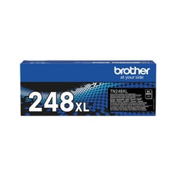 Toner Preto. Duração estimada: 3.000 páginas segundo ISO/IEC 19798 - Brother TN248XLBK