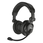 Trust Como Auscultadores com microfone - Design dobrável - Microfone flexível - Banda para a cabeça ajustável - Cabo de 2,5 m - Cor preta - Trust 21658